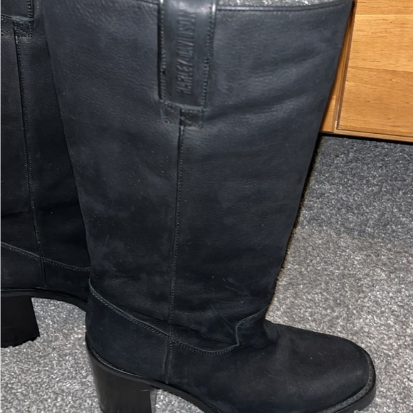 Harley-Davidson® Women's Channing 11-Inch Black Motorcycle Boots, D84695 - Picture 3 of 4